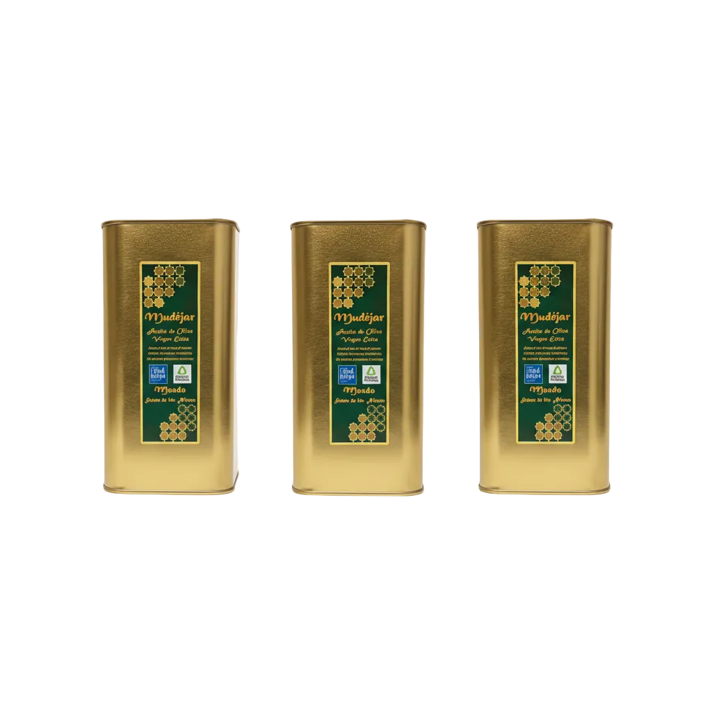 Olivenöl nativ extra / Mudejar / 3x 1000ml / Cuvée / meine-olivenoele.de
