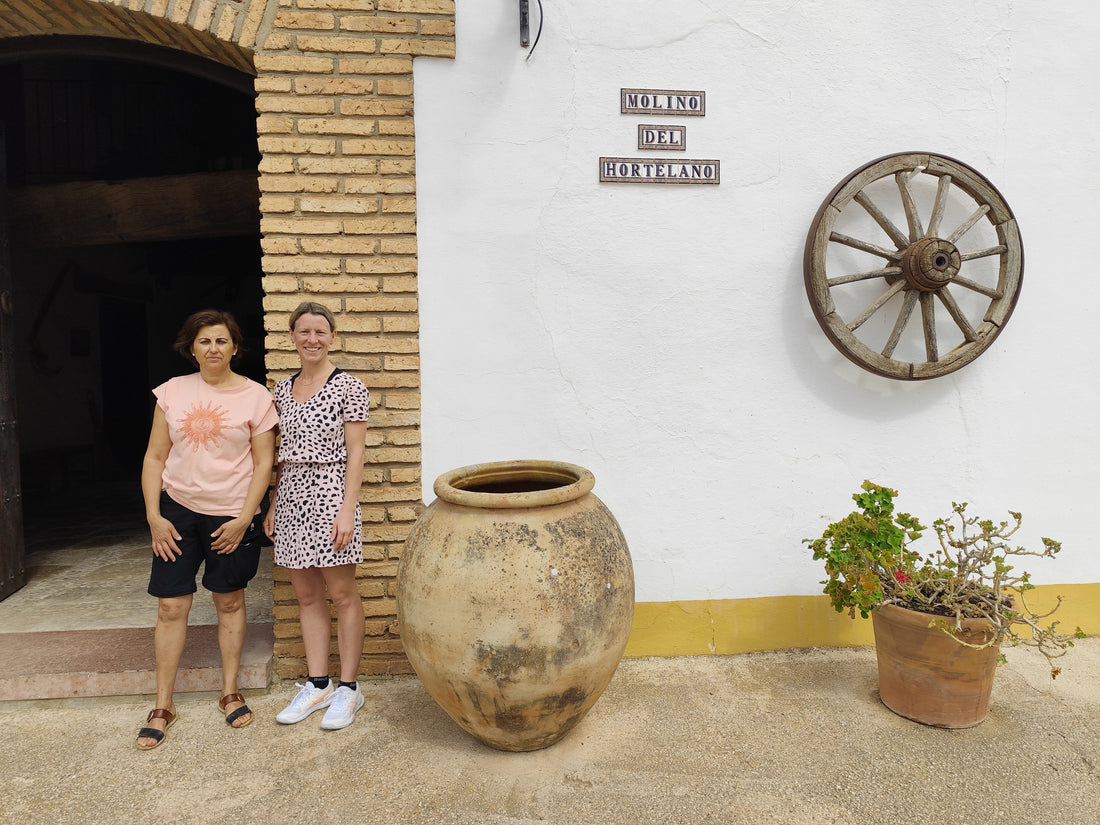 Besuch bei Olivenöl-Bäuerin Molino del Hortellano Andalusien