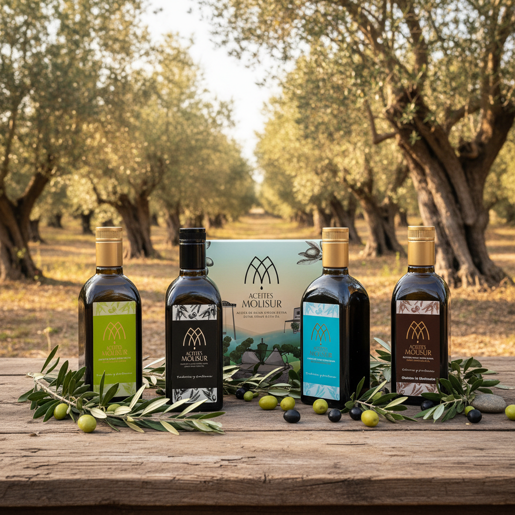 Spanische Olivenöle Aceites Molisur / meine-olivenoele.de