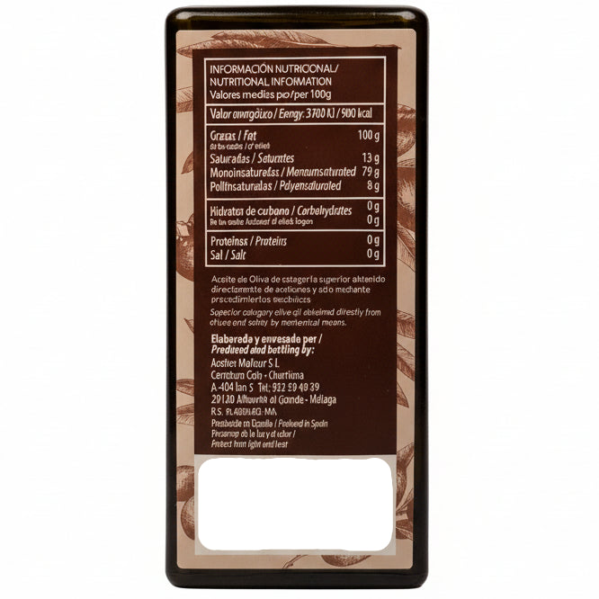 Molisur / 500ml / Manzanilla / Inhaltsstoffe / meine-olivenoele.de