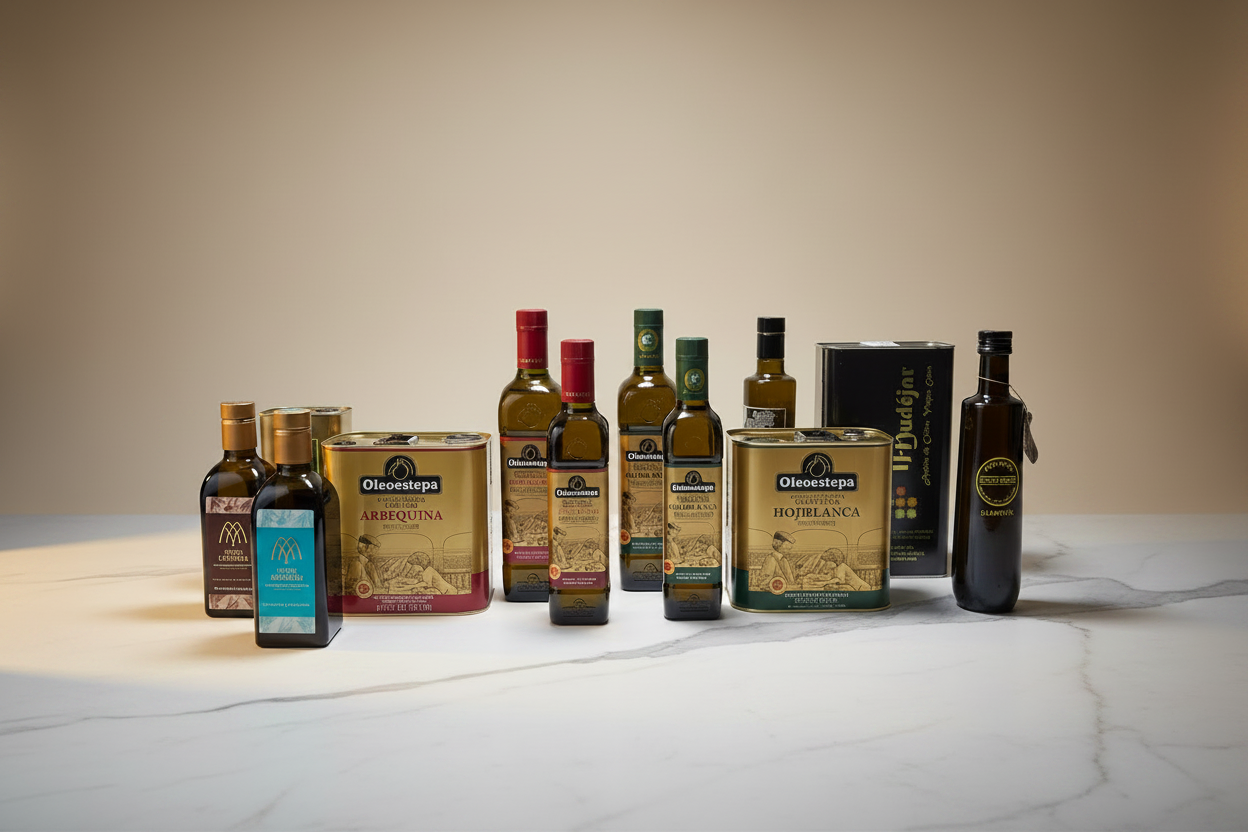 Olivenöl nativ extra Sortiment / meine-olivenoele.de